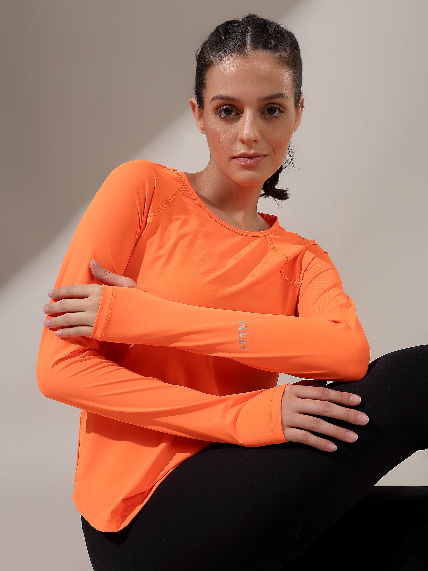 laser orange shirt women's