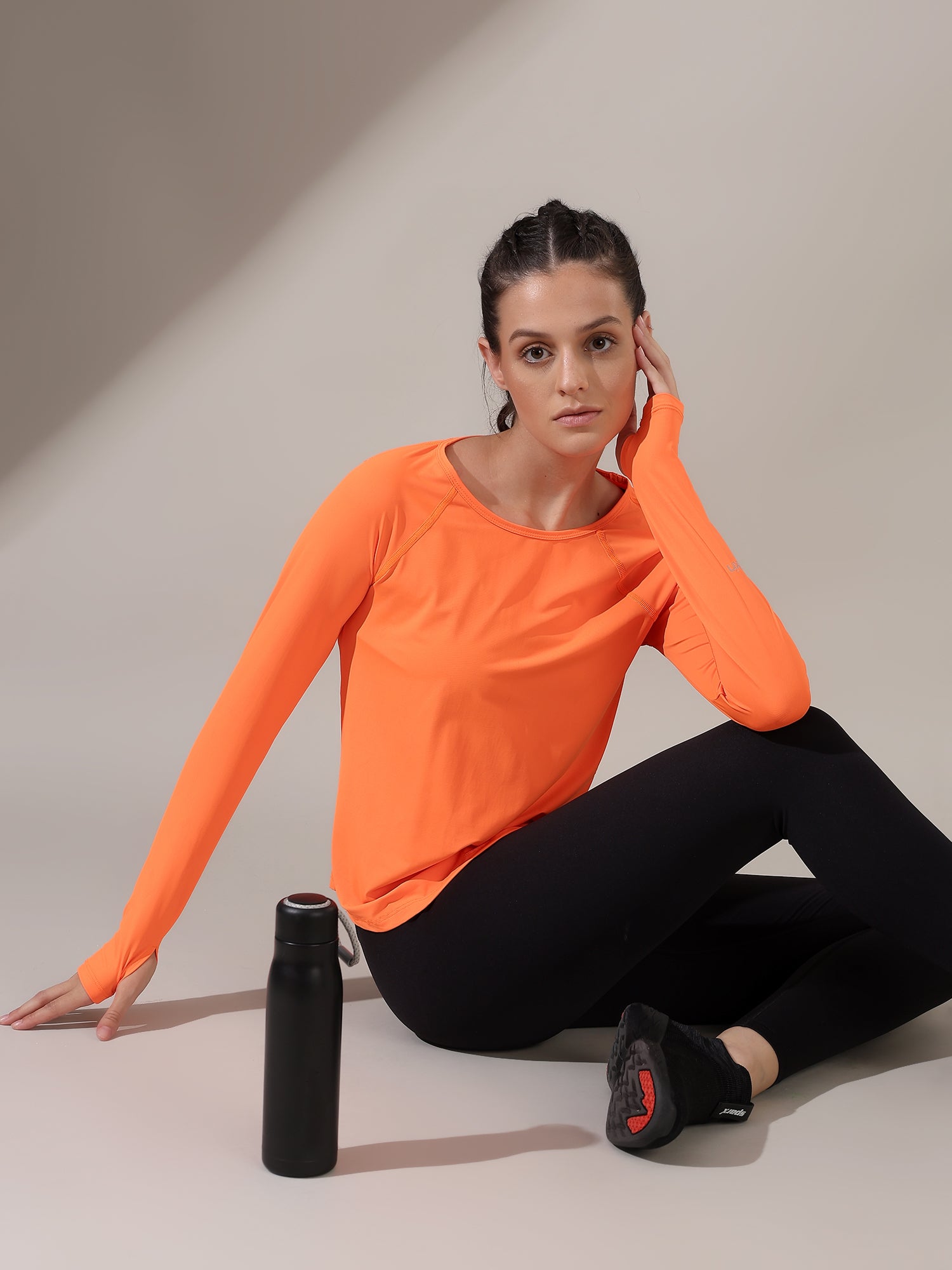 laser orange t shirt