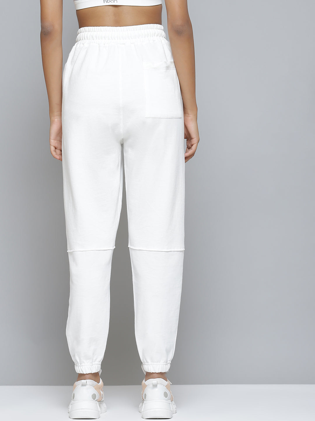Buy Girls White Fleece Cool Girl Foil Print Joggers Online at Sassafras