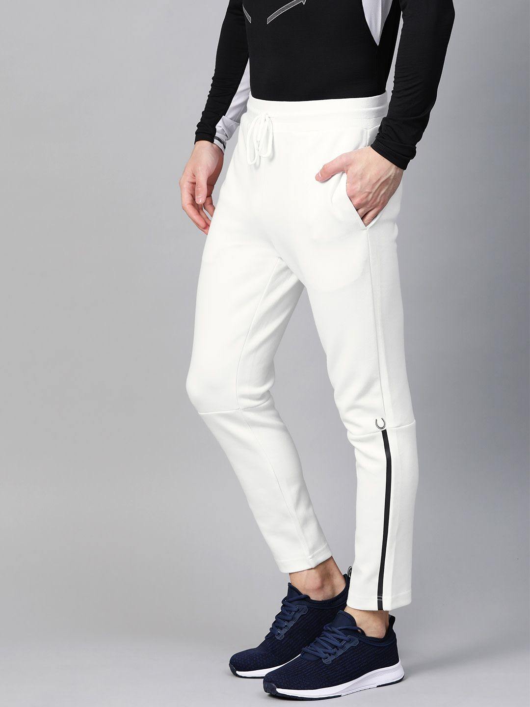 Buy SQUARE Men's Narrow Fit Cotton Lycra Blend Casual Chino Trouser Pants  Ivory (1855/5) at Amazon.in